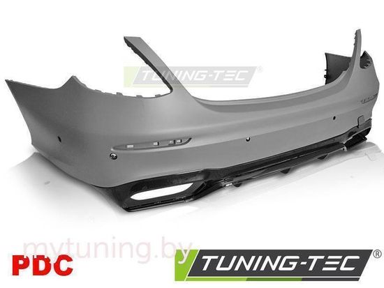 Бампер задний для Mercedes E-Class W213 (16-19) в стиле E63 AMG