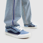 Кеды Vans Knu Skool Light Blue / White Wmns