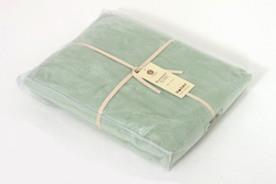 Элитный плед детский Бамбук 269 02 зелёный от Luxberry упаковка