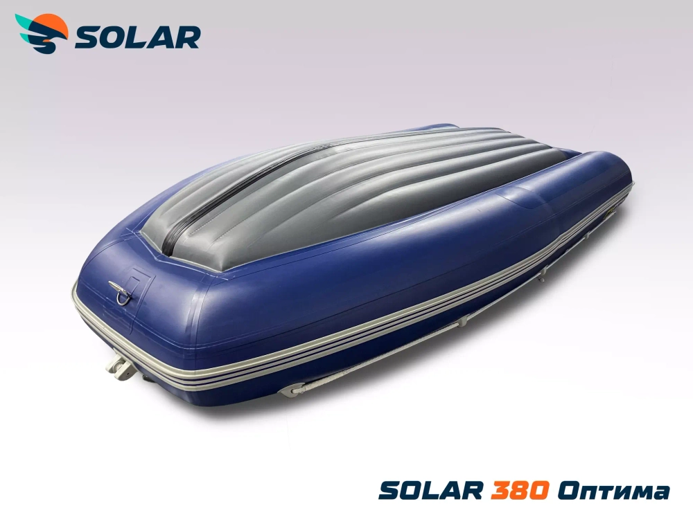 Лодка надувная моторная solar-380 к (оптима)