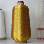 METALLICA - Stock Italy; 62% металлизированный люрекс, 38% п/а; 2000м/100гр; золото; Есть бобинки: 50, 50, 140 гр