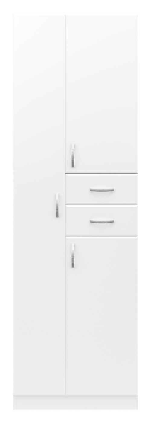 Шкаф - пенал Misty Мисти 60 с бельевой корзиной