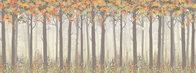 Дизайнерские обои Wall Street Fairy Foxes