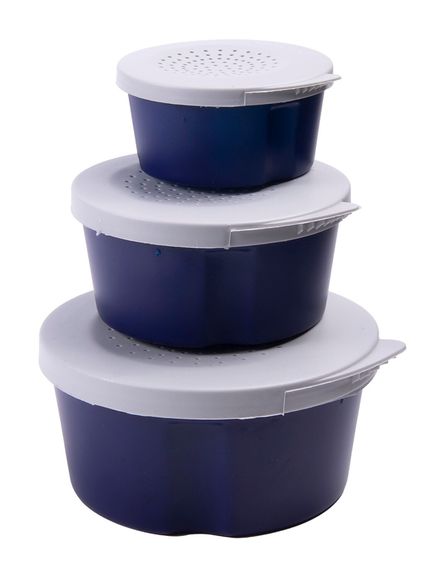 Коробки рыболовные для наживки LIVE BAIT 110х56,90х45,70х35 набор