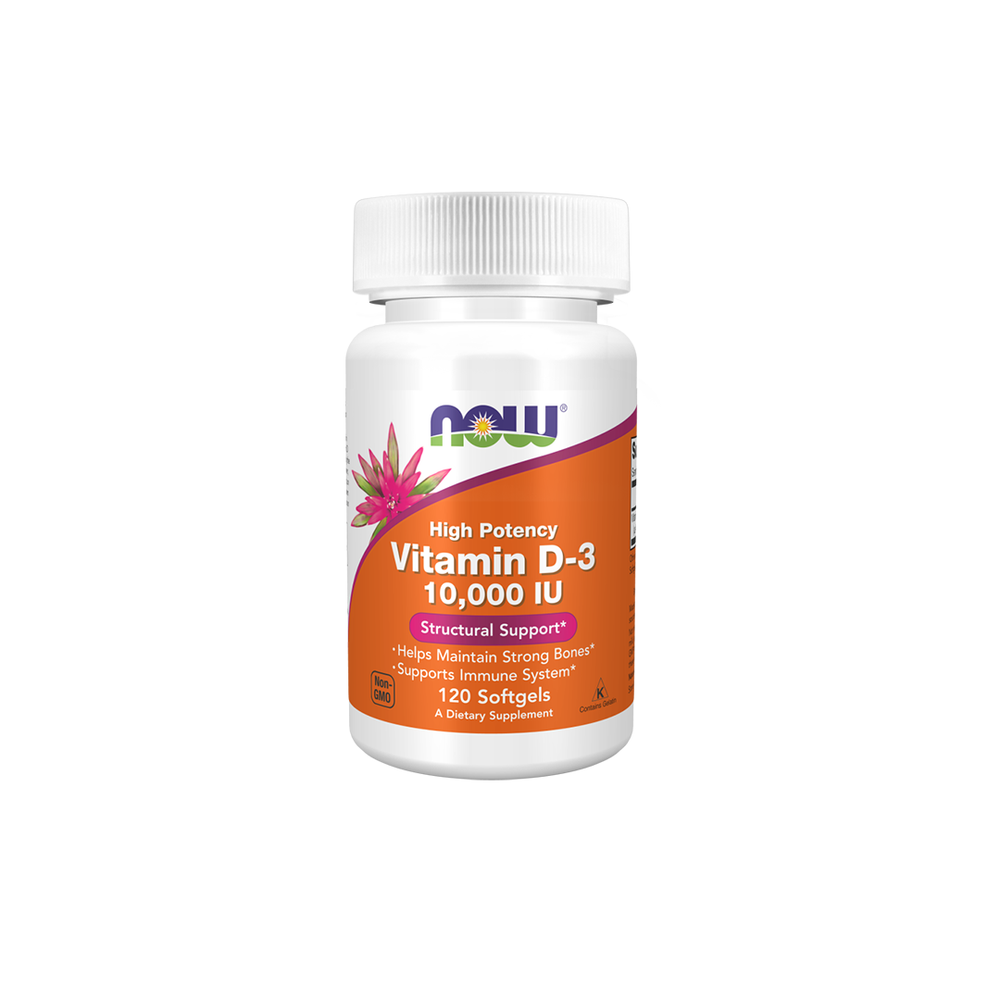 Now Foods Vitamin D3 250 mcg (10000 IU) 120 caps / Витамин D