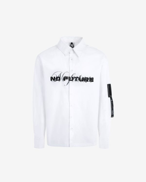 Рубашка Desk Jockey Oversize Cotton белая - фото 1