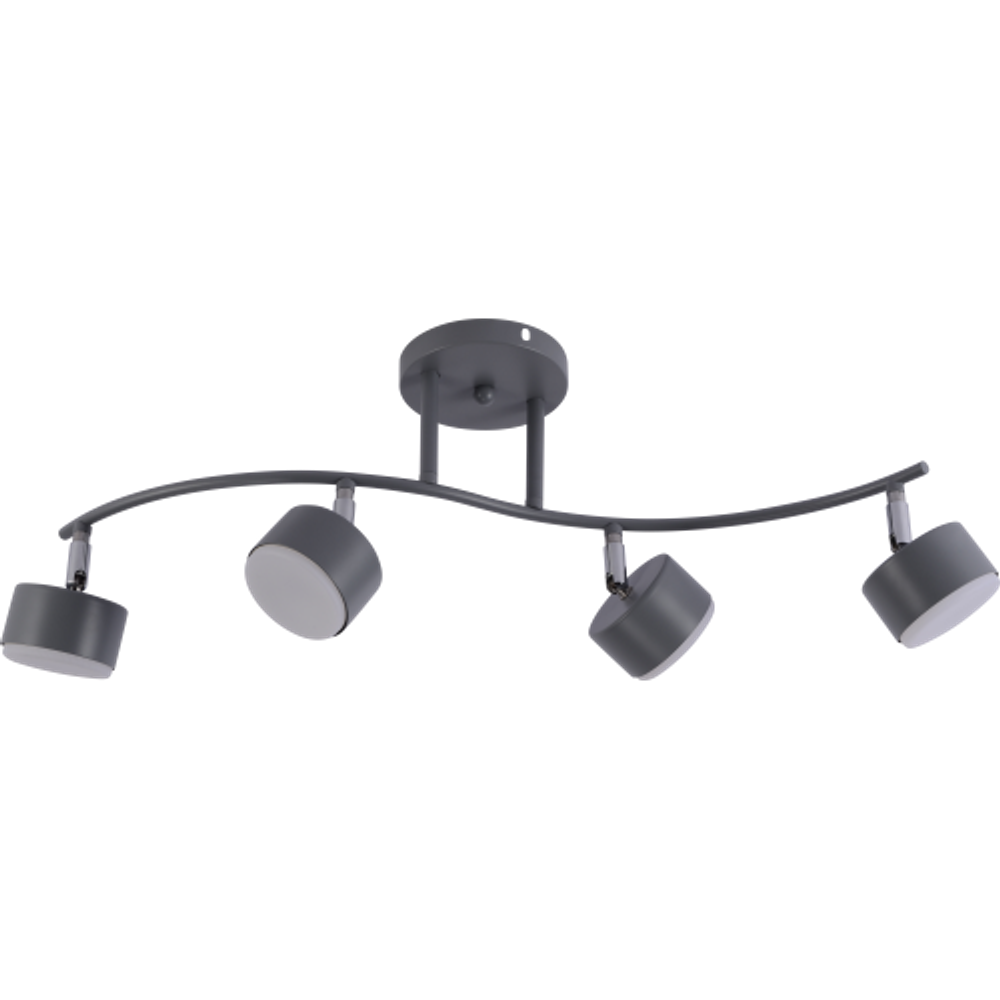 Светильник настенно-потолочный спот Rivoli Vivien 7077-704 4хGX53 15 Вт поворотный | Споты-Подсветки