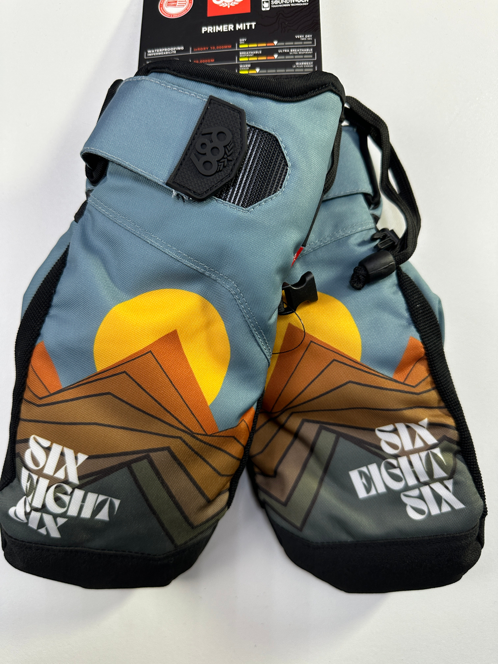 686 варежки MNS PRIMER MITT (FW) (SUNSET BLUE)