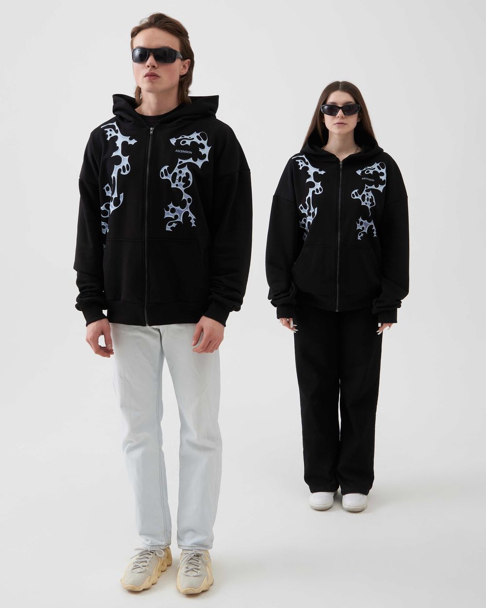 Худи Ascension Zip Neuron черный