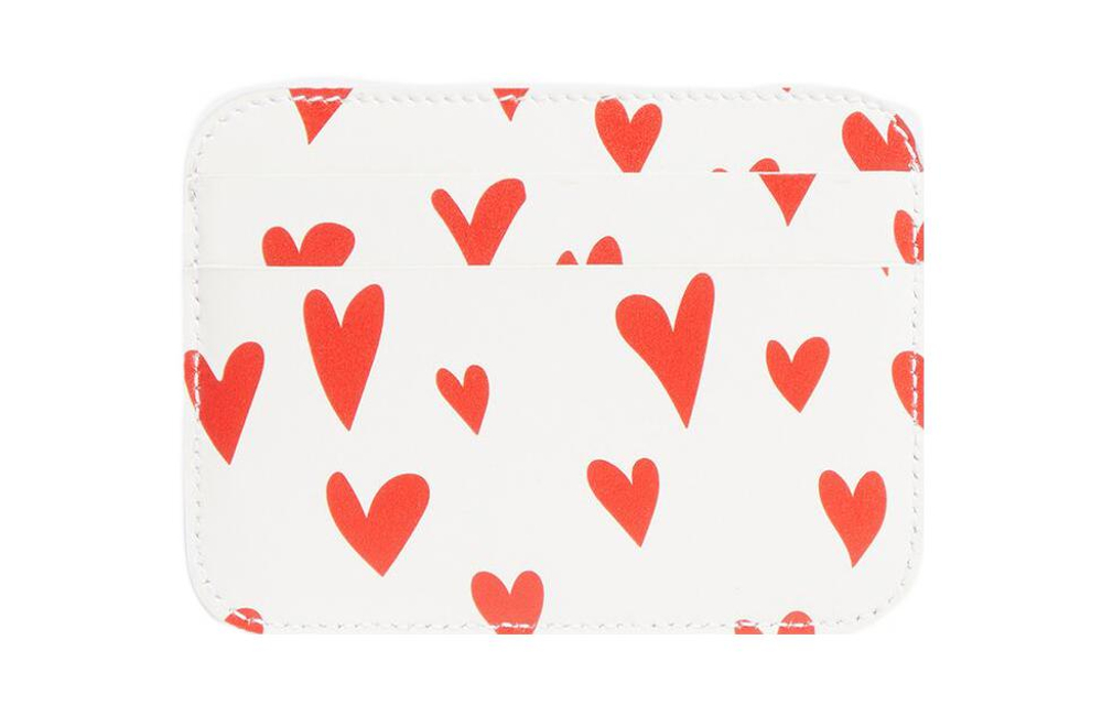 Balenciaga Cow Leather Card Holder Women"s White