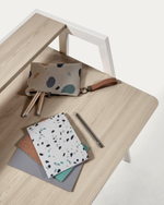 Письменный стол Aarhus 114,5x60 серый дуб