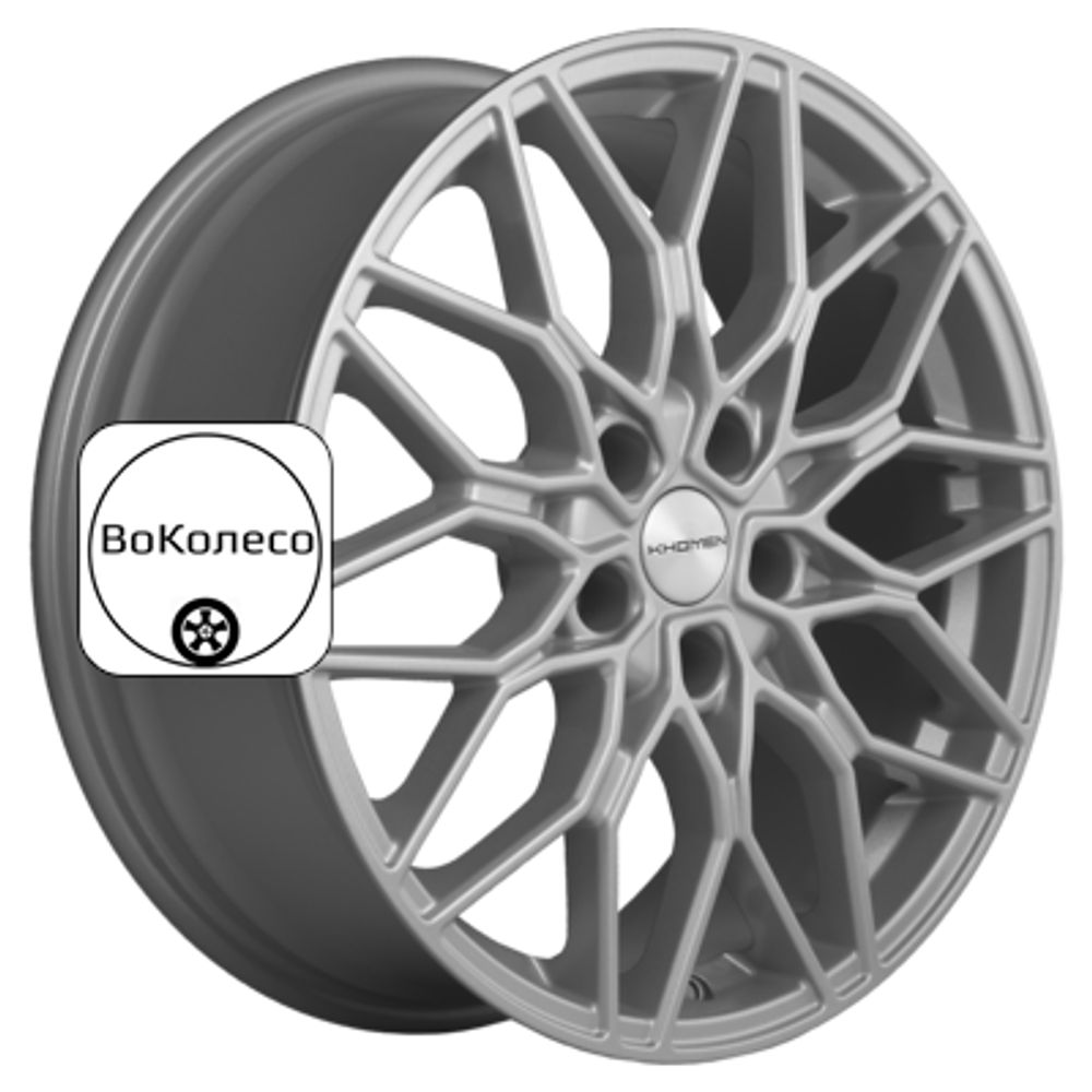7x18/5x114,3 ET45 D67,1 KHW1813 (CX-5/Seltos) F-Silver Khomen Wheels