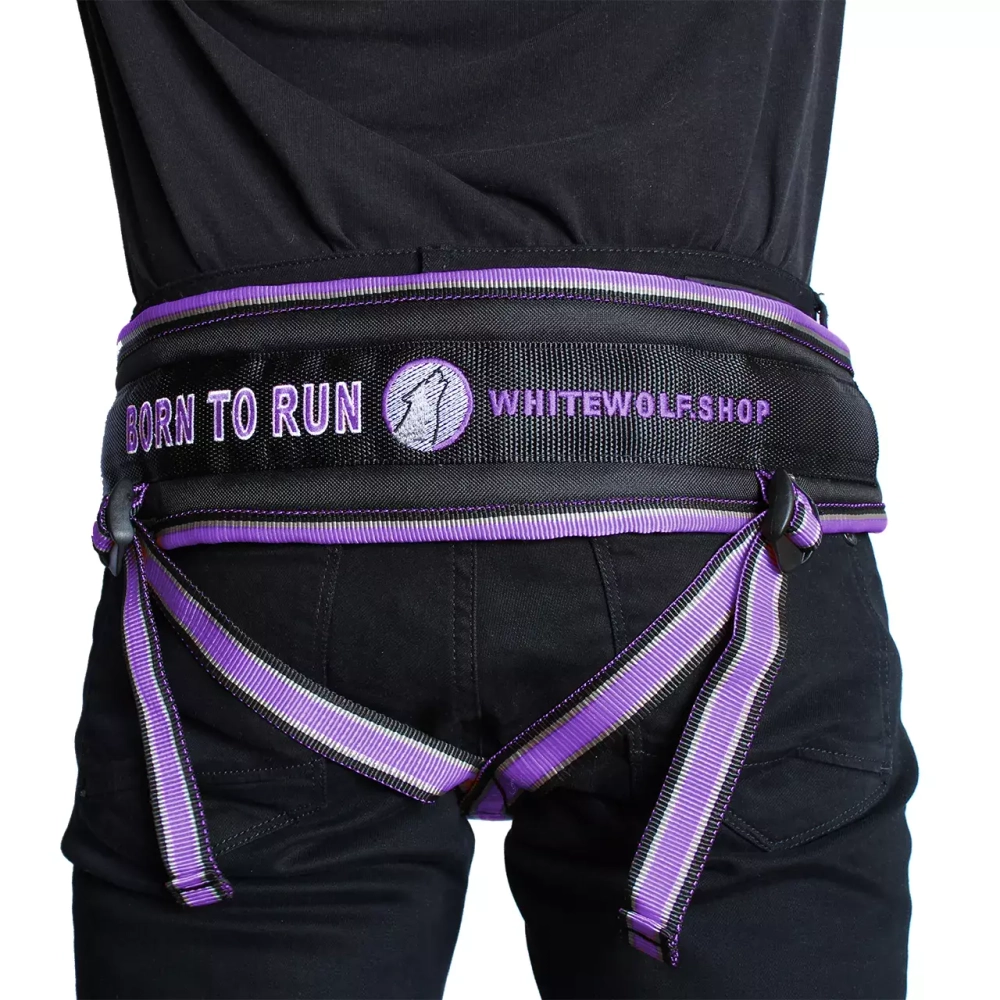 Пояс для каникросса в комплекте с потягом White Wolf серия Спорт