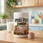NaturesPlus, Spiru-Tein® Junior, питательная смесь для коктейля для детей, со вкусом шоколада, 450 г (1 фунт)