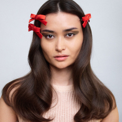 Бант "Стрекоза" XS красный