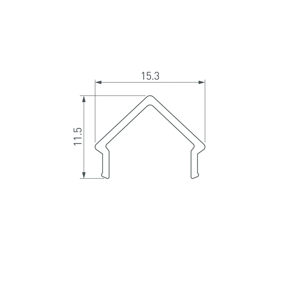 Экран ARH-DECORE-S12 Square Clear (Arlight, Пластик) 023908