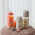 Набор физиологических пустышек Suavinex Wild бежевый, 18+ мес, 2 шт