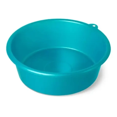 Таз 9л перламутровый бирюзовый С61БИР (комплект 20 шт)