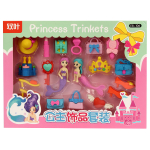 Набор ластиков тематический в коробке, 4 вида микс (морские животные, НЛО, инструменты, для девочек)