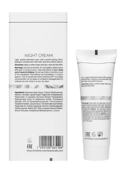 Обновляющий ночной крем