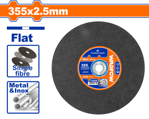 Диск отрезной 355х2.5х25.4 мм (24) WADFOW WAC1314