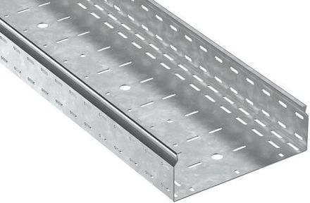 Лоток листовой перфорир. 100х300 L2500 сталь 2.0мм HDZ ESCA 7 IEK CLP10-100-300-200-D25-HDZ