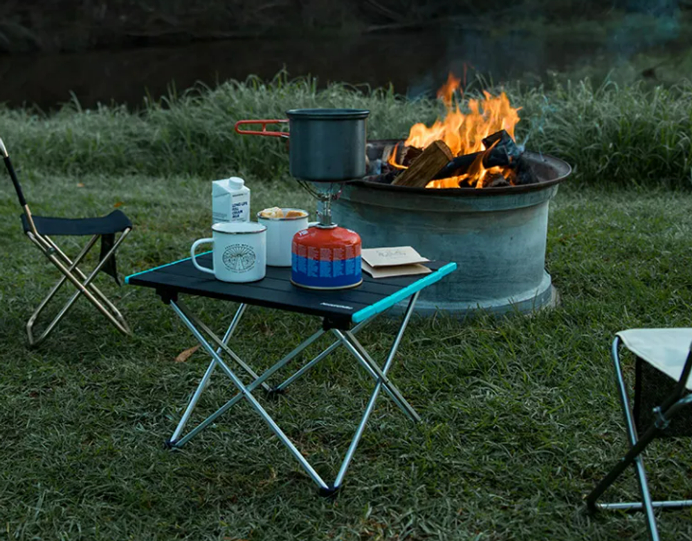 Стол туристический Naturehike складной, 68х46х40,5 см, серый