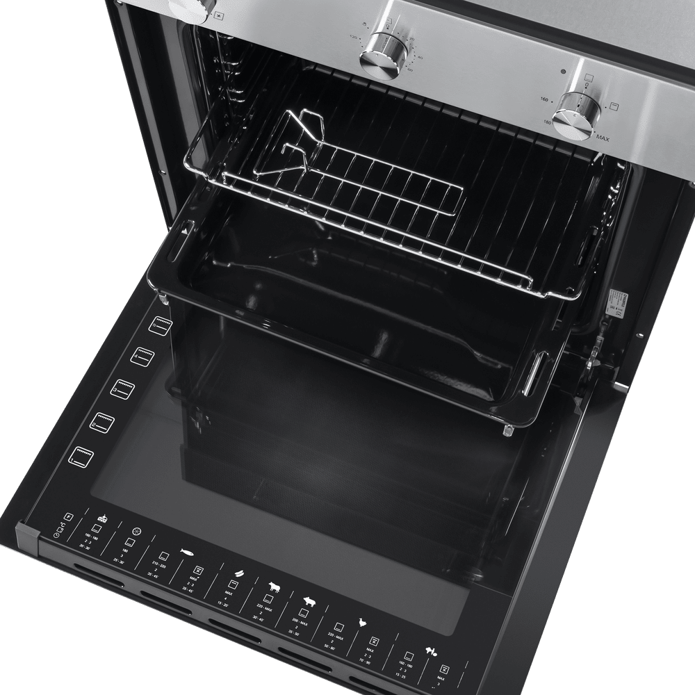 Встраиваемый газовый духовой шкаф Maunfeld EOGC604S Slim