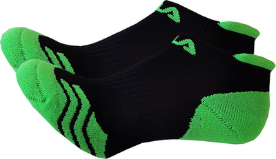 Теннисные носки Fila Calza Invisible Running Socks 2P - green flu