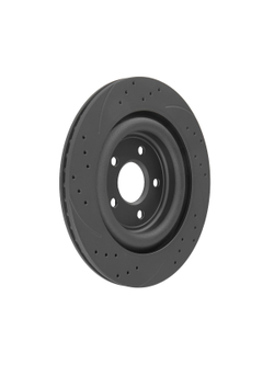 Диск тормозной задний перфорированный PRO-LINE с покрытием комплект JAGUAR XF 08-> GANZ GIJ06157S