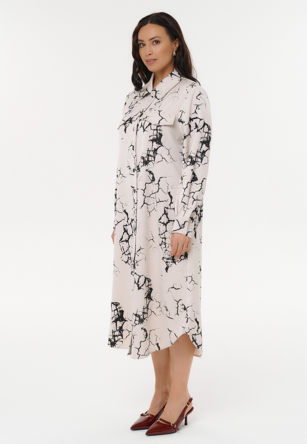 Платье Gina midi dress