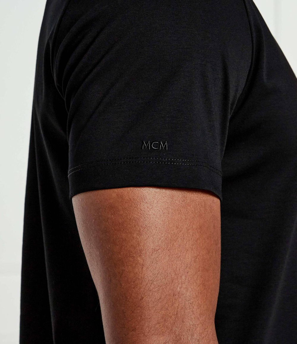 Футболка MCM - черный(MHTFSMM05)
