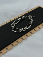 Браслет-TEATRIUM-ЛАУРА, родий амет.