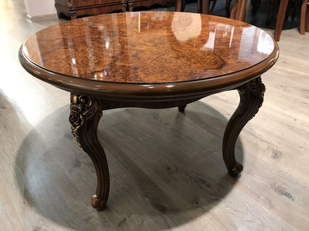 Джоконда (Эра) Стол журнальный круглый (корень дуба глянец)