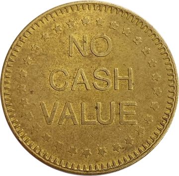 Игровой жетон «NO CASH VALUE»