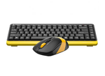 Клавиатура и мышь Wireless A4Tech FG1110 BUMBLEBEE