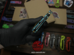 Нож Spartan Blades Harsey Monkey EDGE Custom FRAG Pattern Green