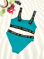 купальник раздельный спортивный с топом парео