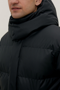Пуховик MAN, черный