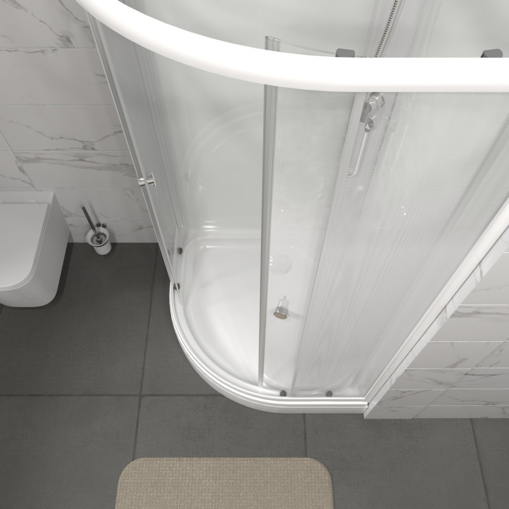 Душевая Кабина Лайт 90*90 А без крыши