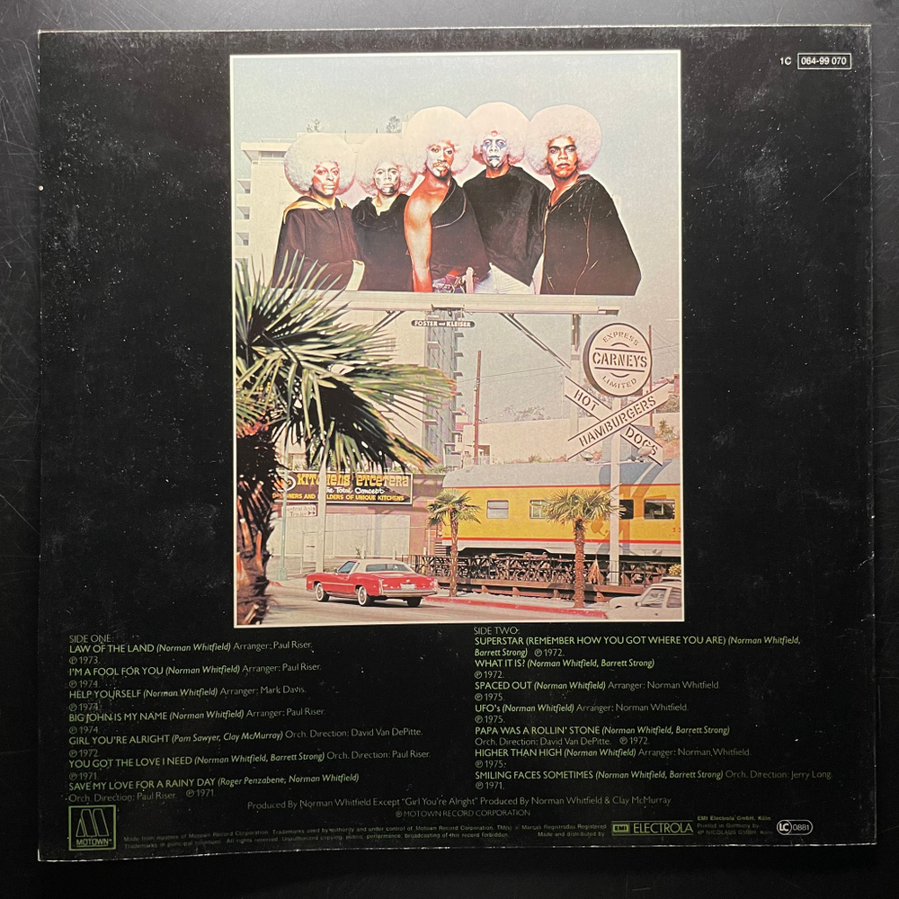 The Undisputed Truth ‎– The Best Of The Undisputed Truth (Германия 1977г.)