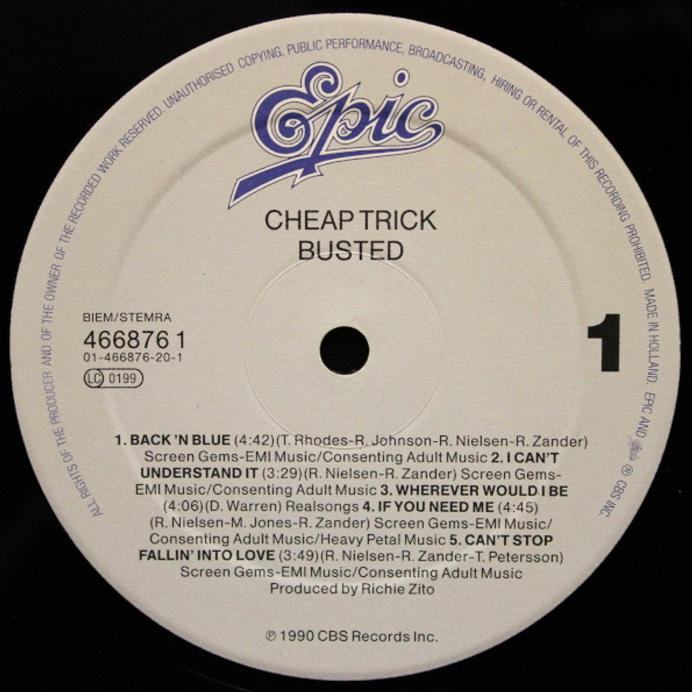 Cheap Trick / Busted (LP)