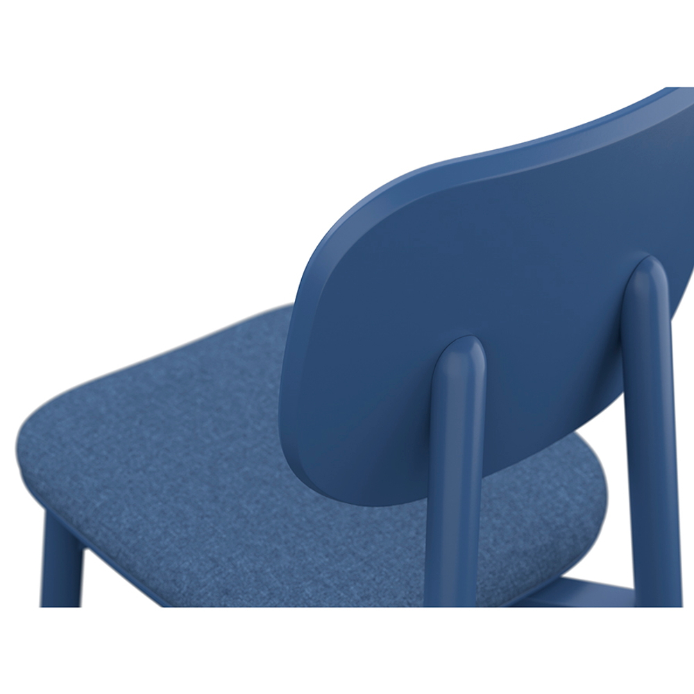 Стул LATITUDE Saga, рогожка, синий