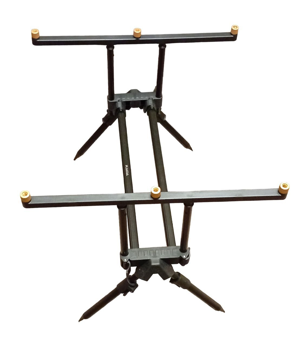 Под для рыбалки ,род-под для удилищ, держатель для удочек, подставка для 3 удилищ. Место под "Ушки" на резьбе.