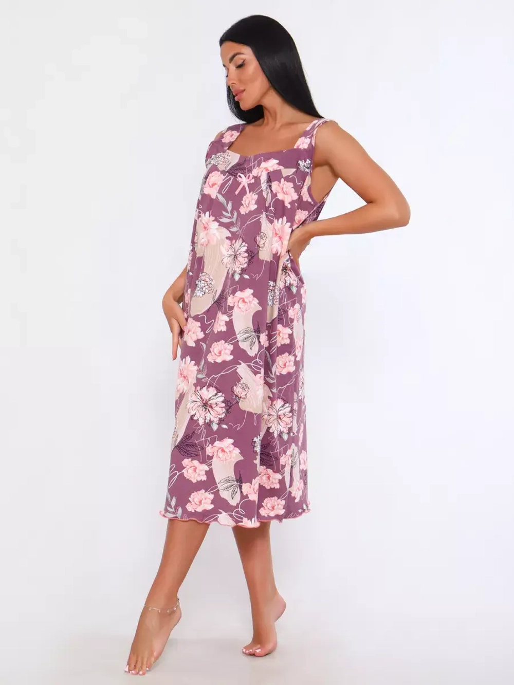 Ночная сорочка на большие размеры