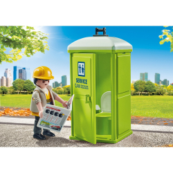 Playmobil - Мобильный туалет City Action 71435 / артикул   71435  / GTIN 4008789714350