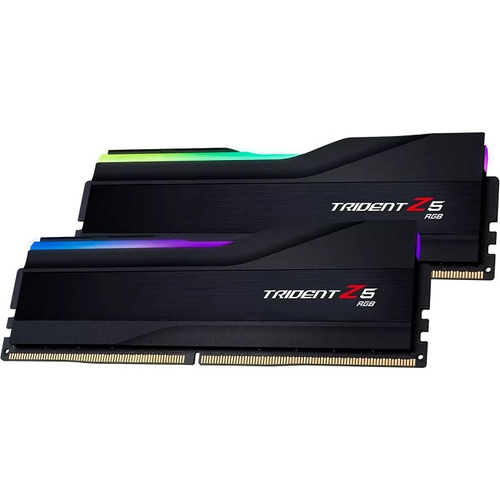 Модуль памяти DIMM DDR5 32Gb, 6000Mhz, 2x16Gb, G.Skill Trident Z5 RGB Black (F5-6000J3036F16GX2-TZ5RK)