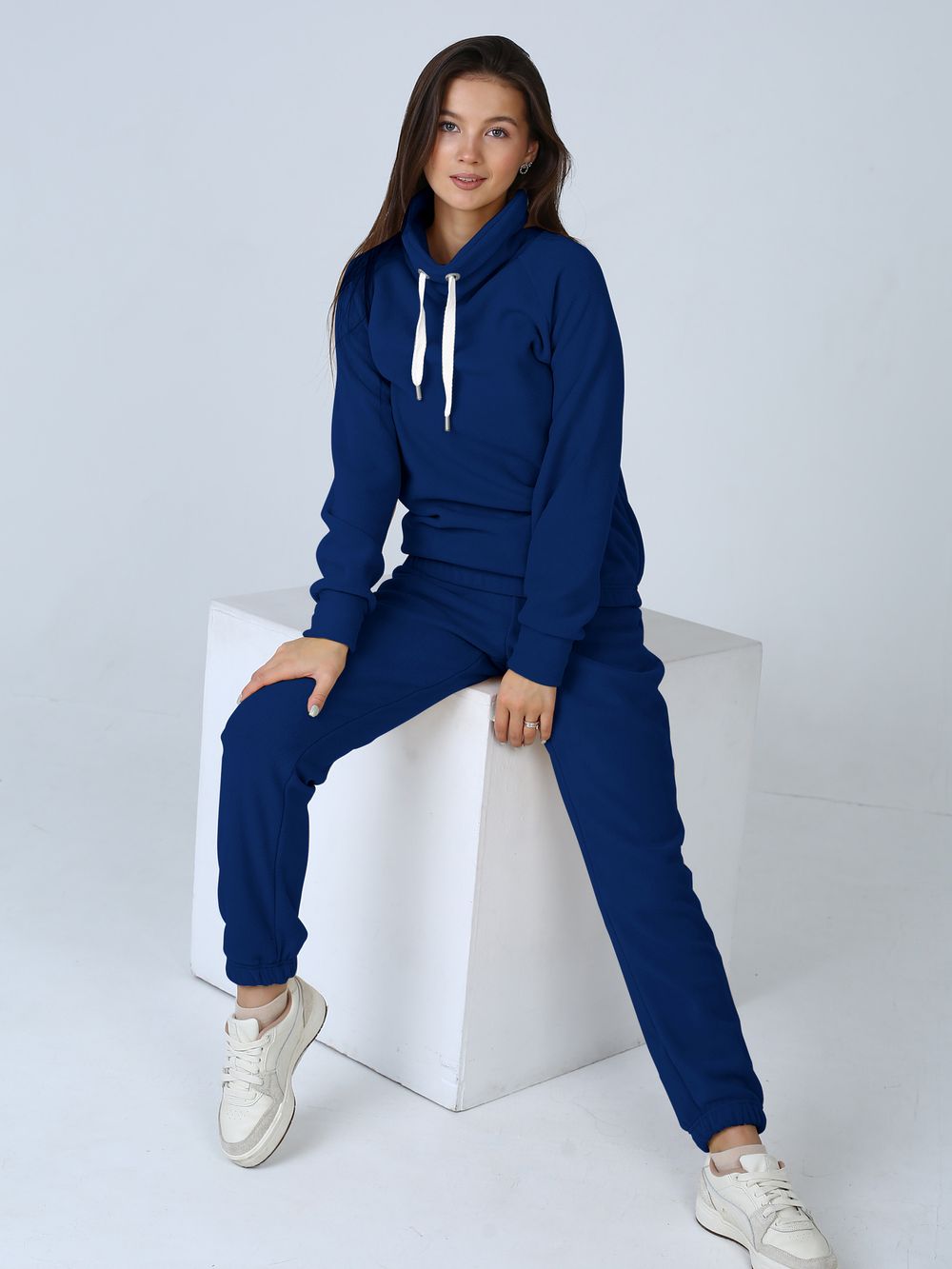 С-1437 Костюм женский из флиса(С-0652.1+С-0624)