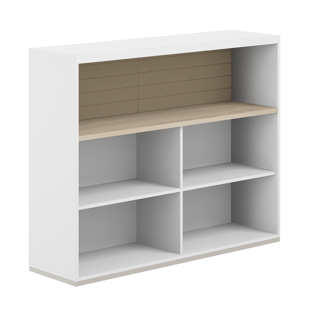 Стеллаж-комбо односторонний с мягким экраном AG.251.201.661.BG ALLEGRO (АЛЛЕГРО)