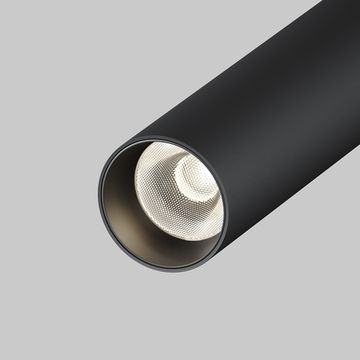 Встраиваемый подвесной светодиодный светильник 6W 3000К P141RS-L125-6W3K-B чёрный Focus T Maytoni